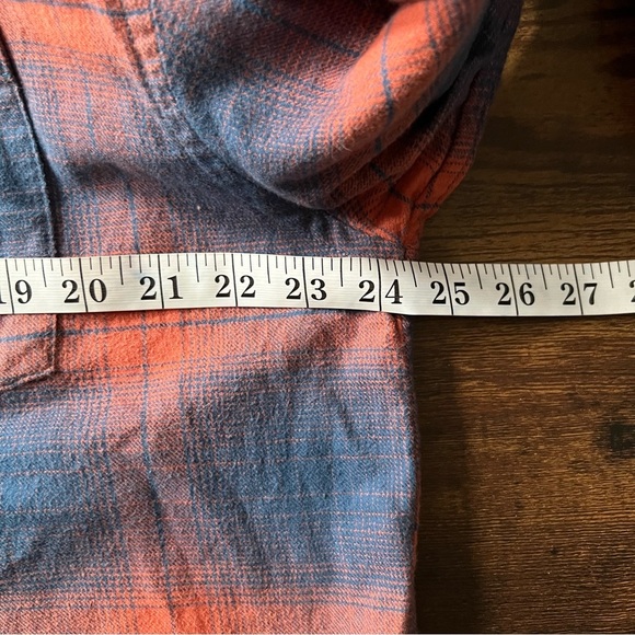 Roots Manning Pocket Flannel Shirt Men’s Size Medium Men’s Organic Cotton Plaid - Picture 12 of 14